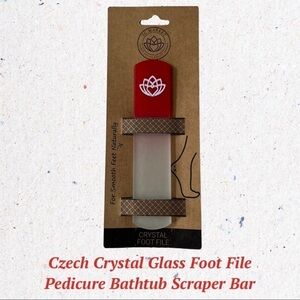 ✨Genuine Czech Crystal Foot File✨